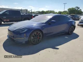 ✅ 2024 Tesla Model S Plaid • VIN: 5YJSA1E60RF538074 • Lot: 56683205. Wystawiony na Copart z przebiegiem Nie podano. Bezpłatny archiwum sprzedaży aukcyjnych z USA i szczegółowy raport historii pojazdu na DreamBid. Zdjęcie 1.
