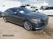 ✅ 2019 Genesis G80 3.8L • VIN: KMHGN4JE0KU300615 • Lot: 43495607. Listed on IAAI with 111,180 mi. Free auction sales archive from the USA and detailed vehicle history report at DreamBid. Image 1.
