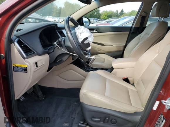 2018 Hyundai Tucson SEL Plus with VIN KM8J3CA40JU615622, listed as a Copart auction lot 72076115 with 68,638 mi miles and Salvage title. Bid and sale history available at DreamBid. Image 7.