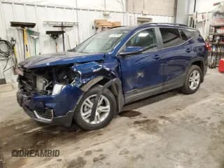 ✅ 2022 GMC Terrain SLE • VIN: 3GKALTEV3NL151009 • Lot: 92662565. Listed on Copart with 39,896 mi. Free auction sales archive from the USA and detailed vehicle history report at DreamBid. Image 1.