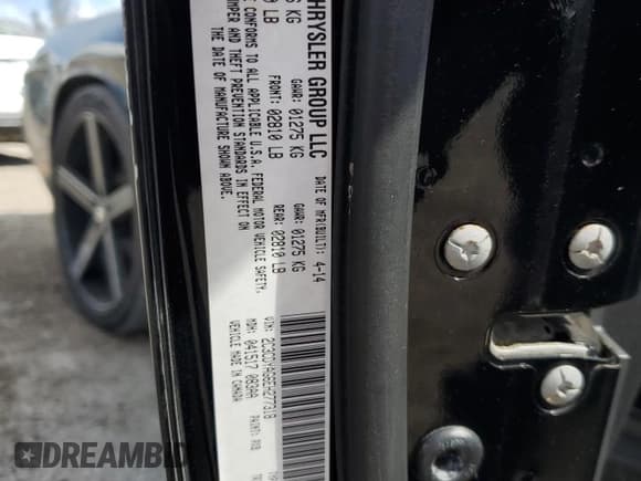 ✅ 2014 Dodge Challenger SXT • VIN: 2C3CDYAG6EH277318 • Lot: 73034984. Wystawiony na Copart z przebiegiem 44 413 mil. Bezpłatny archiwum sprzedaży aukcyjnych z USA i szczegółowy raport historii pojazdu na DreamBid. Zdjęcie 14.