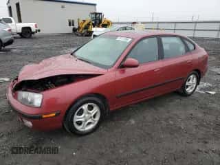 2002 Hyundai Elantra GT z VIN KMHDN55D82U052141, wystawiony jako Copart lot #79711964 z przebiegiem 192 328 mil mil oraz Szkoda całkowita • Salvage title. Historia ofert i sprzedaży dostępna na DreamBid. Obrazek 1.