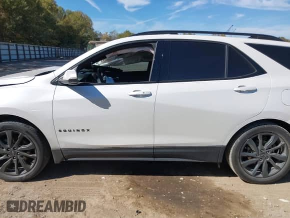 2024 Chevrolet Equinox RS with VIN 3GNAXMEG9RS104688, listed as a IAAI auction lot 43479316 with 36,166 mi miles and . Bid and sale history available at DreamBid. Image 14.