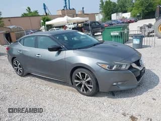 ✅ 2017 Nissan Maxima SL • VIN: 1N4AA6AP7HC433346 • Lot: 41982206. Listed on IAAI with 72,528 mi. Free auction sales archive from the USA and detailed vehicle history report at DreamBid. Image 1.