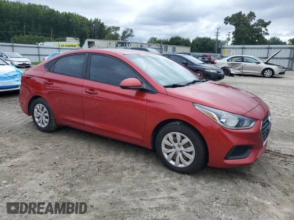 2018 Hyundai Accent SE с VIN 3KPC24A39JE015399, выставлен на аукционе Copart как лот 80894195 с пробегом 51 777 миль миль и Списание • Salvage title. История ставок и продаж доступна на DreamBid. Изображение 4.