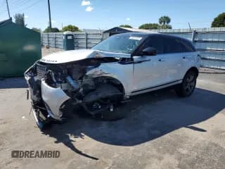 ✅ 2023 Land Rover Range Rover Velar R-Dynamic S • VIN: SALYT2EX4PA351437 • Lot: 89622385. Listed on Copart with 30,812 mi. Free auction sales archive from the USA and detailed vehicle history report at DreamBid. Image 1.