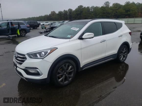 ✅ 2017 Hyundai Santa Fe Ultimate • VIN: 5NMZWDLA8HH048973 • Лот: 46044363. Опубликован ранее на Copart с пробегом 90 001 миль. Бесплатный доступ к архиву аукционных продаж из США и подробный отчёт об истории автомобиля на DreamBid. Изображение 1.