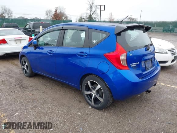 ✅ 2014 Nissan Note SV • VIN: 3N1CE2CP5EL380405 • Lot: 43707893. Wystawiony na IAAI z przebiegiem 130 601 mil. Bezpłatny archiwum sprzedaży aukcyjnych z USA i szczegółowy raport historii pojazdu na DreamBid. Zdjęcie 3.
