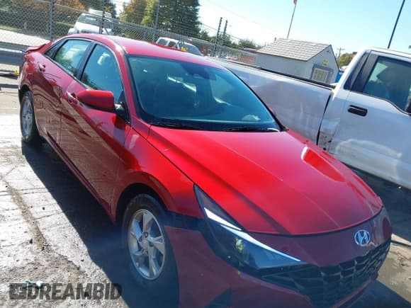 ✅ 2021 Hyundai Elantra SE • VIN: KMHLL4AG1MU071872 • Lot: 43457624. Listed on IAAI with 63,154 mi. Free auction sales archive from the USA and detailed vehicle history report at DreamBid. Image 1.