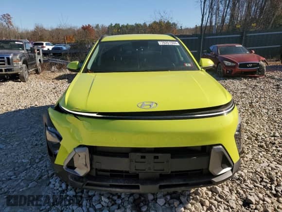 2024 Hyundai Kona SEL with VIN KM8HBCAB2RU109382, listed as a Copart auction lot 78201594 with 12,394 mi miles and Salvage title. Bid and sale history available at DreamBid. Image 5.