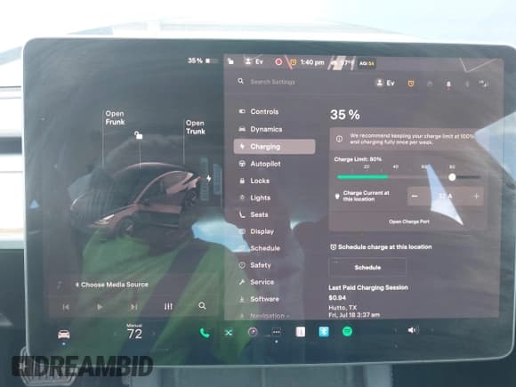 ✅ 2022 Tesla Model 3 • VIN: 5YJ3E1EA0NF206479 • Lot: 43176382. Wystawiony na IAAI z przebiegiem 56 793 mil. Bezpłatny archiwum sprzedaży aukcyjnych z USA i szczegółowy raport historii pojazdu na DreamBid. Zdjęcie 16.