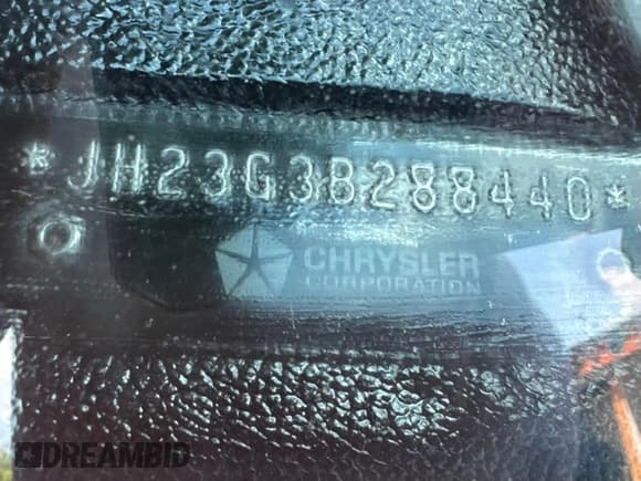 ✅ 1973 Dodge Challenger • VIN: JH23G3B288440 • Lot: 67135595. Listed on Copart with 3,815 mi. Free auction sales archive from the USA and detailed vehicle history report at DreamBid. Image 10.