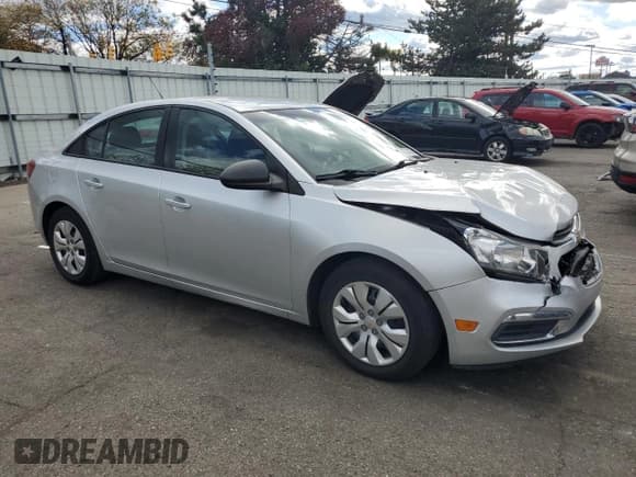 ✅ 2015 Chevrolet Cruze LS • VIN: 1G1PA5SH5F7211165 • Lot: 89738025. Listed on Copart with 158,344 mi. Free auction sales archive from the USA and detailed vehicle history report at DreamBid. Image 4.