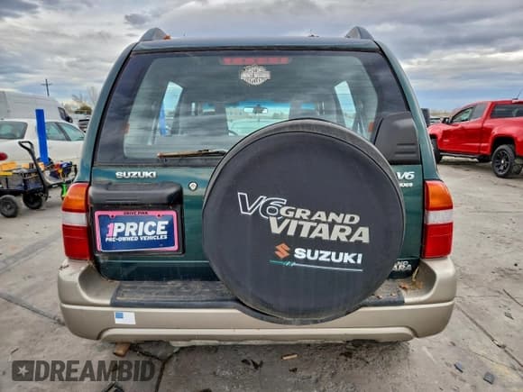 ✅ 2001 Suzuki Grand Vitara JLX • VIN: JS3TD62V514161923 • Lot: 96351255. Listed on Copart with Not provided. Free auction sales archive from the USA and detailed vehicle history report at DreamBid. Image 6.