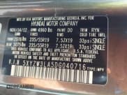 ✅ 2013 Hyundai Santa Fe Sport • VIN: 5XYZW3LA5DG040716 • Lot: 43681898. Listed on IAAI with 214,736 mi. Free auction sales archive from the USA and detailed vehicle history report at DreamBid. Image 9.