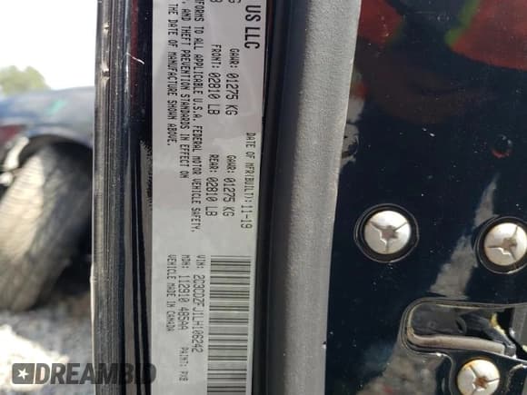 ✅ 2020 Dodge Challenger R/T Scat Pack • VIN: 2C3CDZFJ1LH106242 • Lot: 69507634. Wystawiony na Copart z przebiegiem 19 033 mil. Bezpłatny archiwum sprzedaży aukcyjnych z USA i szczegółowy raport historii pojazdu na DreamBid. Zdjęcie 12.