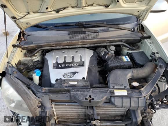 2006 Hyundai Tucson GLS z VIN KM8JN72D96U457210, wystawiony jako Copart lot #80059434 z przebiegiem 165 422 mil mil oraz Nie do naprawy • Non repairable. Historia ofert i sprzedaży dostępna na DreamBid. Obrazek 12.