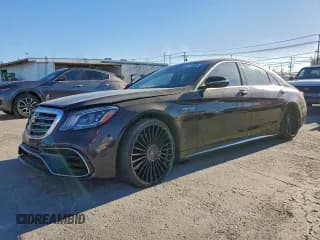 ✅ 2018 Mercedes-Benz S 63 AMG • VIN: WDDUG8JB8JA394733 • Lot: 96771585. Listed on Copart with Not provided. Free auction sales archive from the USA and detailed vehicle history report at DreamBid. Image 1.
