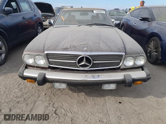 ✅ 1984 Mercedes-Benz 380 SL • VIN: WDBBA45A5EA009369 • Lot: 74363674. Listed on Copart with 79,513 mi. Free auction sales archive from the USA and detailed vehicle history report at DreamBid. Image 5.