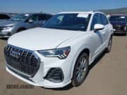 ✅ 2024 Audi Q3 S line Premium • VIN: WA1DECF32R1087861 • Lot: 43262053. Listed on IAAI with 31,154 mi. Free auction sales archive from the USA and detailed vehicle history report at DreamBid. Image 2.