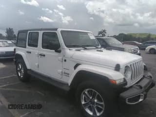 ✅ 2021 Jeep Wrangler Unlimited Sahara Altitude • VIN: 1C4HJXEN8MW536100 • Лот: 37184105. Опубликован ранее на IAAI с пробегом 62 965 миль. Бесплатный доступ к архиву аукционных продаж из США и подробный отчёт об истории автомобиля на DreamBid. Изображение 1.