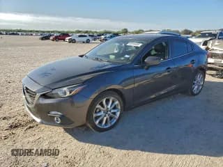✅ 2015 Mazda 3 S Grand Touring • VIN: JM1BM1W33F1270329 • Лот: 93916455. Опубликован ранее на Copart с пробегом 77 667 миль. Бесплатный доступ к архиву аукционных продаж из США и подробный отчёт об истории автомобиля на DreamBid. Изображение 1.