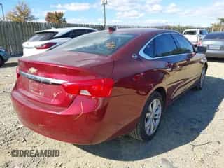 2017 Chevrolet Impala LT with VIN 2G1105SA7H9125689, listed as a IAAI auction lot 43511985 with 89,721 mi miles and . Bid and sale history available at DreamBid. Image 4.