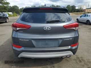 2017 Hyundai Tucson Sport z VIN KM8J33A28HU414785, wystawiony jako Copart lot #85662485 z przebiegiem 115 119 mil mil oraz Szkoda całkowita • Salvage title. Historia ofert i sprzedaży dostępna na DreamBid. Obrazek 6.
