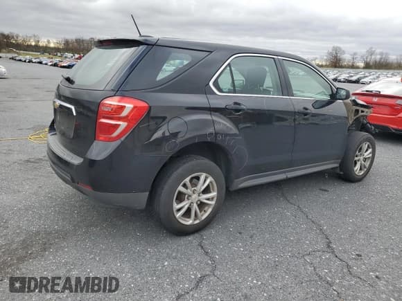 ✅ 2017 Chevrolet Equinox LS • VIN: 2GNFLEEK8H6136878 • Lot: 91142055. Listed on Copart with 124,136 mi. Free auction sales archive from the USA and detailed vehicle history report at DreamBid. Image 3.