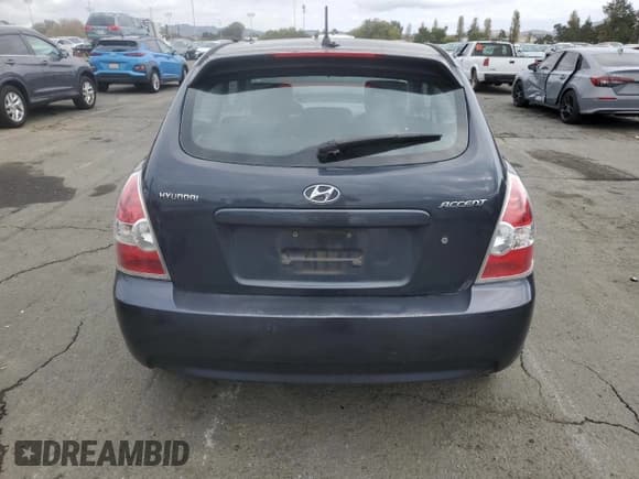 ✅ 2010 Hyundai Accent GS • VIN: KMHCM3AC8AU180992 • Lot: 93298205. Listed on Copart with Not provided. Free auction sales archive from the USA and detailed vehicle history report at DreamBid. Image 6.