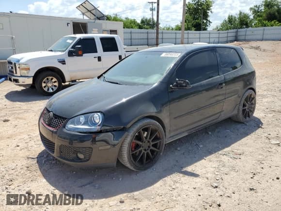 ✅ 2007 Volkswagen Golf GTI • VIN: WVWEV71K07W139164 • Lot: 56896555. Listed on Copart with 184,123 mi. Free auction sales archive from the USA and detailed vehicle history report at DreamBid. Image 1.