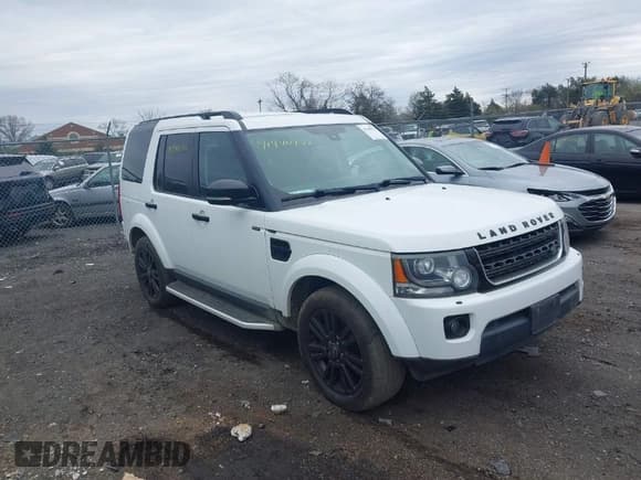 ✅ 2016 Land Rover LR4 HSE Lux • VIN: SALAK2V61GA793233 • Lot: 41940170. Listed on IAAI with 150,635 mi. Free auction sales archive from the USA and detailed vehicle history report at DreamBid. Image 1.