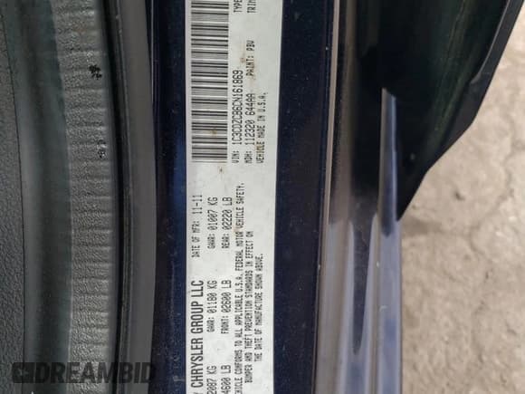 ✅ 2012 Dodge Avenger SXT • VIN: 1C3CDZCB6CN161869 • Лот: 77744934. Опубликован ранее на Copart с пробегом 123 907 миль. Бесплатный доступ к архиву аукционных продаж из США и подробный отчёт об истории автомобиля на DreamBid. Изображение 12.