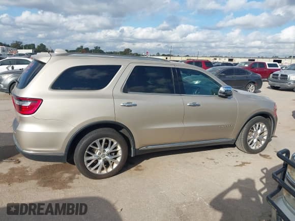 ✅ 2014 Dodge Durango Citadel • VIN: 1C4SDHET6EC455083 • Lot: 43691597. Wystawiony na IAAI z przebiegiem 153 256 mil. Bezpłatny archiwum sprzedaży aukcyjnych z USA i szczegółowy raport historii pojazdu na DreamBid. Zdjęcie 13.