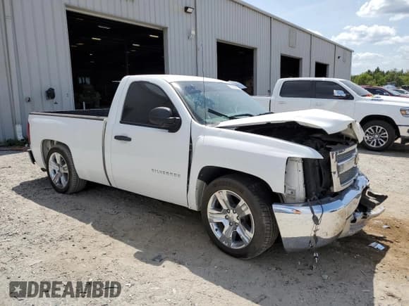 ✅ 2012 Chevrolet Silverado 1500 Work Truck • VIN: 1GCNCPE02CZ117142 • Lot: 55623425. Listed on Copart with 66,180 mi. Free auction sales archive from the USA and detailed vehicle history report at DreamBid. Image 4.