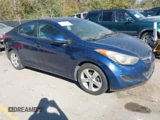 2013 Hyundai Elantra GLS with VIN KMHDH4AE6DU766000, listed as a IAAI auction lot 43535854 with 118,550 mi miles and . Bid and sale history available at DreamBid. Image 1.