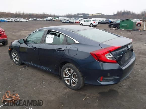 ✅ 2016 Honda Civic LX • VIN: 19XFC2F58GE215207 • Лот: 43727735. Опубликован ранее на IAAI с пробегом 139 932 миль. Бесплатный доступ к архиву аукционных продаж из США и подробный отчёт об истории автомобиля на DreamBid. Изображение 3.