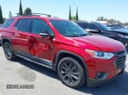 ✅ 2021 Chevrolet Traverse RS • VIN: 1GNERJKW1MJ137085 • Lot: 42533873. Listed on IAAI with 30,886 mi. Free auction sales archive from the USA and detailed vehicle history report at DreamBid. Image 1.