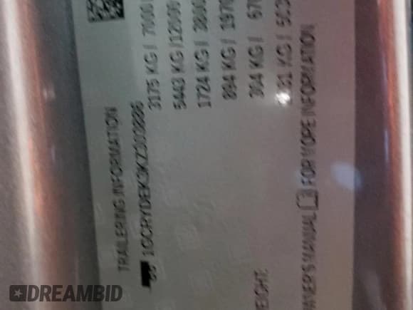 ✅ 2019 Chevrolet Silverado 1500 LT • VIN: 1GCRYDEK3KZ303886 • Lot: 52946535. Wystawiony na Copart z przebiegiem Nie podano. Bezpłatny archiwum sprzedaży aukcyjnych z USA i szczegółowy raport historii pojazdu na DreamBid. Zdjęcie 13.