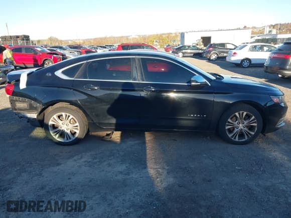 ✅ 2015 Chevrolet Impala LT • VIN: 2G1125S30F9127650 • Lot: 43607481. Listed on IAAI with 129,038 mi. Free auction sales archive from the USA and detailed vehicle history report at DreamBid. Image 13.