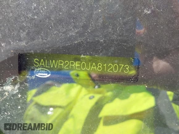 ✅ 2018 Land Rover Range Rover Sport • VIN: SALWR2RE0JA812073 • Lot: 41684364. Listed on IAAI with 76,626 mi. Free auction sales archive from the USA and detailed vehicle history report at DreamBid. Image 18.