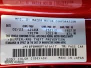 ✅ 2023 Mazda 3 S Premium • VIN: JM1BPBMM8P1616417 • Лот: 91667185. Опубликован ранее на Copart с пробегом Не указан. Бесплатный доступ к архиву аукционных продаж из США и подробный отчёт об истории автомобиля на DreamBid. Изображение 13.