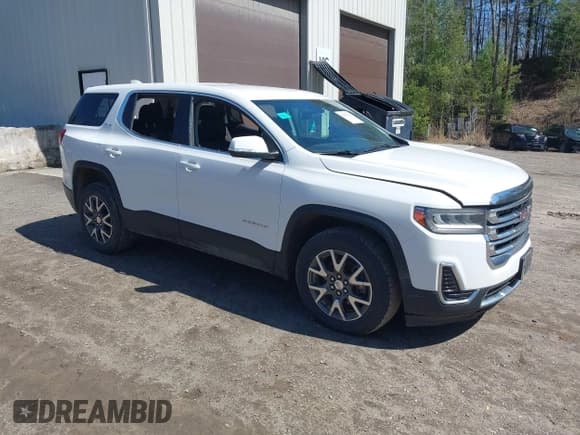 ✅ 2020 GMC Acadia SLE • VIN: 1GKKNRLS4LZ171981 • Lot: 42132711. Listed on IAAI with 60,184 mi. Free auction sales archive from the USA and detailed vehicle history report at DreamBid. Image 1.