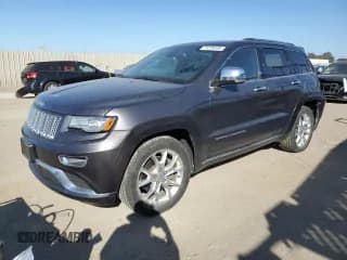 ✅ 2014 Jeep Grand Cherokee Summit • VIN: 1C4RJFJM6EC340672 • Lot: 71270735. Listed on Copart with 49,538 mi. Free auction sales archive from the USA and detailed vehicle history report at DreamBid. Image 1.