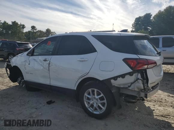 ✅ 2023 Chevrolet Equinox LS • VIN: 3GNAXHEG6PL123374 • Lot: 84002785. Listed on Copart with 47,155 mi. Free auction sales archive from the USA and detailed vehicle history report at DreamBid. Image 2.
