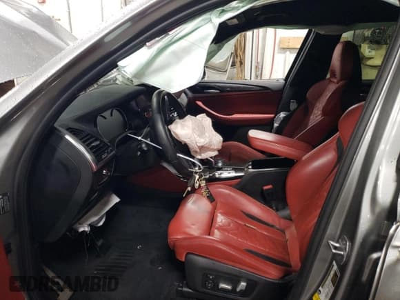 ✅ 2020 BMW X3 M Competition • VIN: 5YMTS0C08L9B60091 • Lot: 48272054. Wystawiony na Copart z przebiegiem Nie podano. Bezpłatny archiwum sprzedaży aukcyjnych z USA i szczegółowy raport historii pojazdu na DreamBid. Zdjęcie 7.