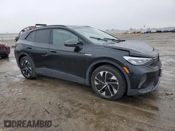 ✅ 2022 Volkswagen ID.4 Pro • VIN: WVGRMPE24NP071453 • Lot: 81769333. Listed on Copart with 8,357 mi. Free auction sales archive from the USA and detailed vehicle history report at DreamBid. Image 4.