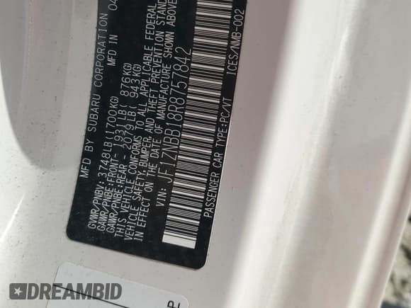 ✅ 2024 Toyota 86 • VIN: JF1ZNBB18R8757842 • Lot: 81617955. Listed on Copart with 19,197 mi. Free auction sales archive from the USA and detailed vehicle history report at DreamBid. Image 12.