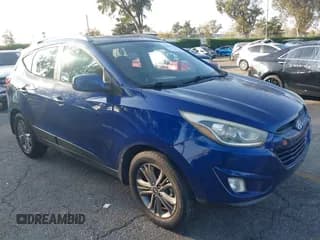 ✅ 2014 Hyundai Tucson SE • VIN: KM8JU3AG8EU795719 • Lot: 43553101. Wystawiony na IAAI z przebiegiem 117 762 mil. Bezpłatny archiwum sprzedaży aukcyjnych z USA i szczegółowy raport historii pojazdu na DreamBid. Zdjęcie 1.