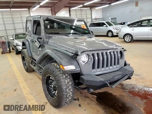 ✅ 2020 Jeep Wrangler Sport S • VIN: 1C4GJXAN6LW163624 • Lot: 85362925. Listed on Copart with 48,069 mi. Free auction sales archive from the USA and detailed vehicle history report at DreamBid. Image 14.